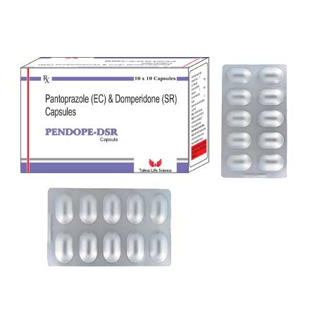 Pantoprazole (EC) and domperidone (SR) Capsules Manufacturer