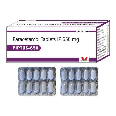 paracetamol tablet ip 650 mg manufacturer
