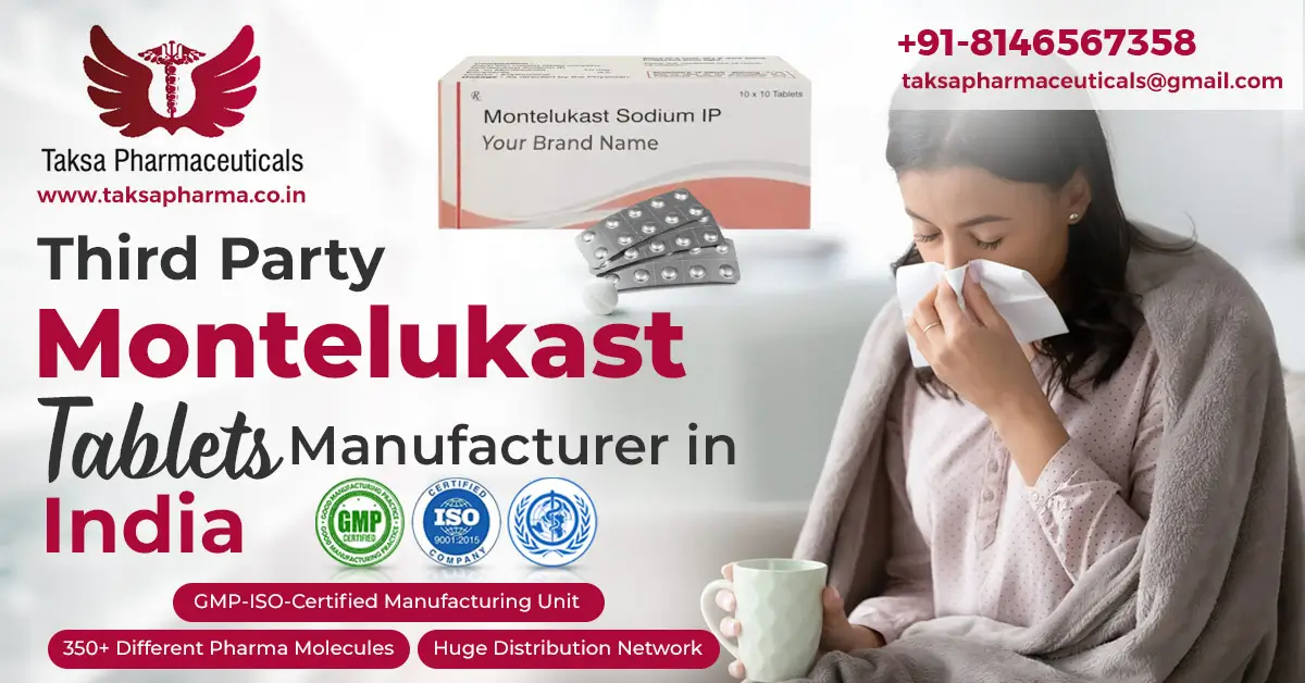 Montelukast Tablets Manufacturer