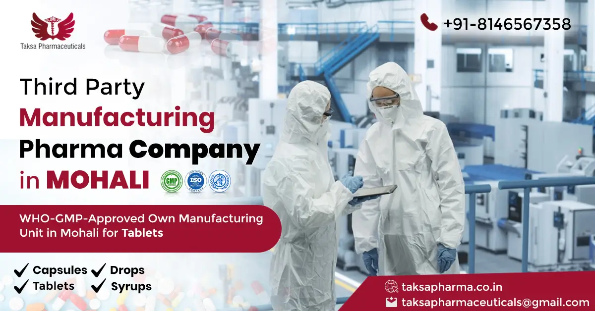 Pharma Manufacturing Companies in Mohali