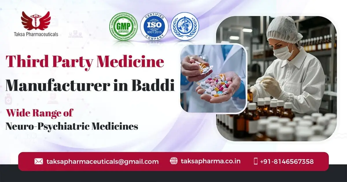 Third Party Manufacturing Pharma Companies in Baddi